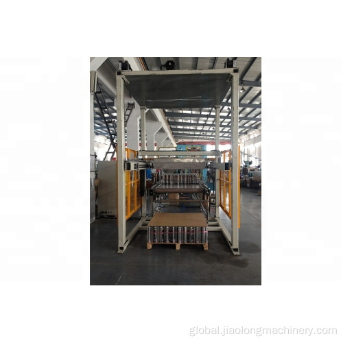 Box Palletiser Magnetic palletizer machine for tin cans packing production line Manufactory